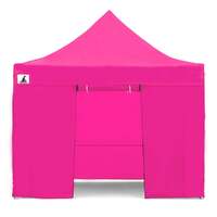 Wallaroo Gazebo Tent Marquee 3x3 PopUp Outdoor Pink
