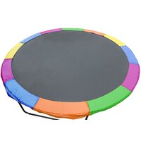 Kahuna 8ft Trampoline Replacement Pad Round - Rainbow