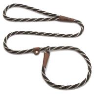 Mendota British Style Slip Leash - Length 3/8in x 4ft(10mm x 1.2m) - Twist - Woodlands