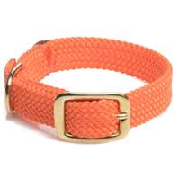 Mendota Doublebraided Collar 18&quot; ORANGE