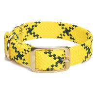 Mendota Doublebraided Collar 24&quot; HI VIZ YELLOW