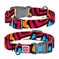 Collar Company Dog Collar Nylon - Printed with - GRAFFITI 23-35CM