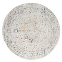 Ornate Persian Vintage Rug - Cream - 200x290
