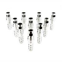 10X 1/4&quot; Nitto Type Male Air Coupling Coupler Fitting Connector 5 x 1.5cm