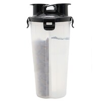 YES4PETS Portable Pet Dog Puppy Cat Drinking Travel Food Water Feeder Bottle