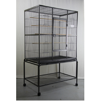 YES4PETS 140 cm Large Bird Cage Parrot Budgie Aviary With Stand