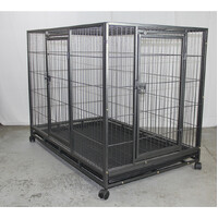 YES4PETS XL Pet Dog Cat Cage Metal Crate Kennel Portable Puppy Cat Rabbit House