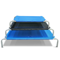 YES4PETS Medium Pet Dog Puppy Cat Bed Trampoline Hammock Cot Bed 100 x 60 x 19 cm