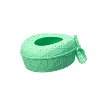 YES4PETS XL Portable Cat Toilet Litter Box Tray House with Scoop Green