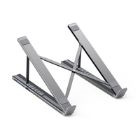 CHOETECH HUB-M48 7-in-1 Hub + Foldable Laptop stand USB-C to HDMI 4K/USB-A/TF&amp;SD/USB-C with PD Charging