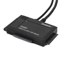 Simplecom SA491 3-IN-1 USB 3.0 TO 2.5&quot;, 3.5&quot; &amp; 5.25&quot; SATA/IDE Adapter with Power Supply