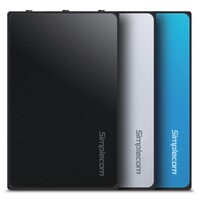 Simplecom SE325 Tool Free 3.5&quot; SATA HDD to USB 3.0 Hard Drive Enclosure Black