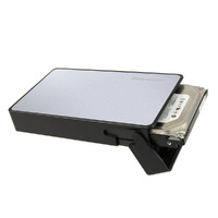 Simplecom SE325 Tool Free 3.5&quot; SATA HDD to USB 3.0 Hard Drive Enclosure Silver