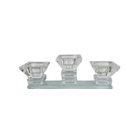 Tea Light Crystal Candle Holder -Small
