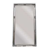 French Provincial Ornate Mirror - ANTIQUE SILVER- X Large 100cm x 190cm