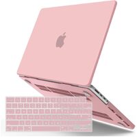 Suitable for  MacBook Pro 16 inch Case 2023 2022 2021 M2 A2780 A2485 M1 Pro/Max Hard Shell Case Keyboard Cover Sold Pink