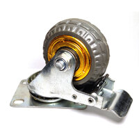 3&quot; Heavy Duty Industrial Swivel Brake Caster Wheel Caster Wheels Castor load 50KG Trolley Cart