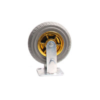 8&quot; Heavy Duty Industrial Fixed Caster Wheel Wheels CastorTrolley holds 250KG