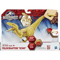 Hasbro Jurassic World Growler Velociraptor Echo Dinosaur with Sound and Lights