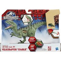 Hasbro Jurassic World Growler Velociraptor “Charlie” With Sound and Lights 4+
