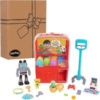 RYAN&#39;S WORLD Mystery Claw Machine Playset and Figures, Kids Toy