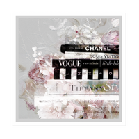 Interior Ave - Fashion Lectures  - 75cm x 75cm Canvas Artwork
