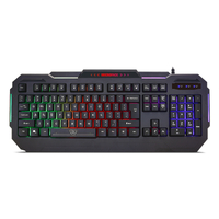 Rainbow Backlit Gaming Keyboard 4-fn + Multimedia Key and Windows Lock USB 2.0