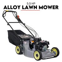 LAWN MOWER SELF PROPELLED 21&quot; WITH A 5.5HP HONDA ENGINE ALLOY BODY MULCHING