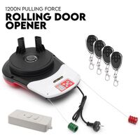 Automatic Roller Door Opener Garage Powerful 1200N Motor Garage 22m&amp;sup2; Rolling AU