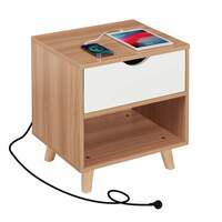 Casadiso Bedside Table with Integrated Powerboard &amp; USB Ports（Casadiso Furud Pro
