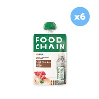 FOOD CHAIN Tuna &amp; Chicken Recipe Wet Cat Food 80gX6