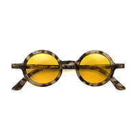 London Mole Moley Sunglasses Gloss Grey Tortoise Shell / Yellow