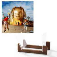 Travis Scott Astroworld Vinyl Album &amp; Crosley Record Storage Display Stand