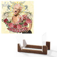 P!Nk I&#39;m Not Dead Vinyl Album &amp; Crosley Record Storage Display Stand