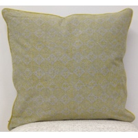 Azuk Mustard Yellow &amp; Grey Cushion Cover