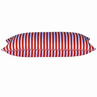 Dandi Orange &amp; White Cushion Cover