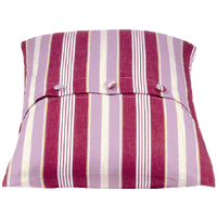 Coste Fuchsia 50x50cm Striped Cushion Cover