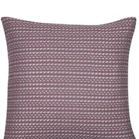 Fern Rose Soft Pink &amp; White 50x50cm Cushion Cover. Made In Europe.