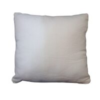 Classic White Large 56x56cm box sided cushion cover or chair pad cover