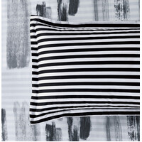 Lucas microfiber reversible quilt cover set-queen size