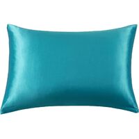 Luxury Pillowcase - 100% Pure Mulberry Silk on Both Sides - Teal