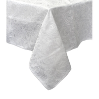 Salonika Blossom Tablecloth White 180 x 400 cm
