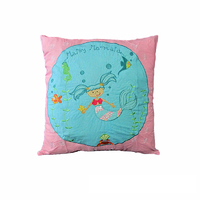 Happy Kids Shelley Mermaid 43x43 cm Square Cushion