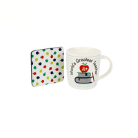 Ladelle World&#39;s Greatest Teacher Mug &amp; Coaster