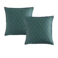 Logan &amp; Mason Pair of Secret Garden Multi European Pillowcases 65 x 65cm