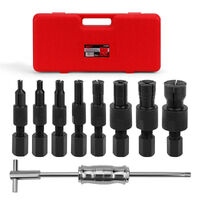 SEDY 9Pcs Inner Bearing Puller Set Slide Hammer Internal Blind Hole Remover Tool