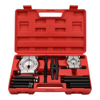 12 Piece Bearing Splitter Gear Puller Fly Wheel Separator Tool Kit Set With Box