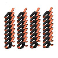 HORUSDY 32Pc 7&quot; Nylon Spring Clamp Extra Large Rubber Non-Slip Grip Handle Clips