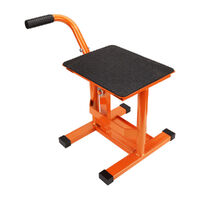 HORUSDY 220Lbs Motorbike Jack Lift Crank Lift Manual Repair Clean Hoist Table