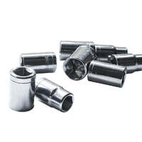 8Pc Metric Socket Set 1/2&quot; Drive 11MM - 19MM For Wrench CRV Mechanic With Holder